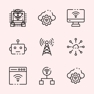 Internet of Things icons pack