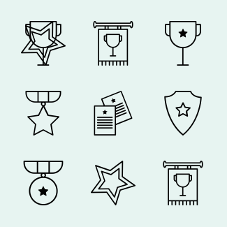 Achievement icons pack