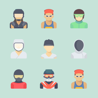 Sport Avatars icons pack