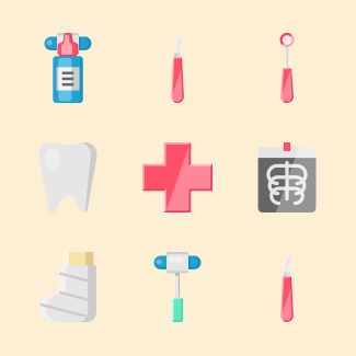 Medical Element Collection icons pack