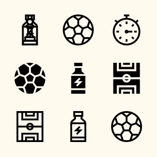 Sports icons pack