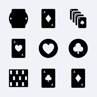 Poker icons pack