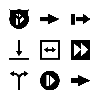Universal Arrows icons pack