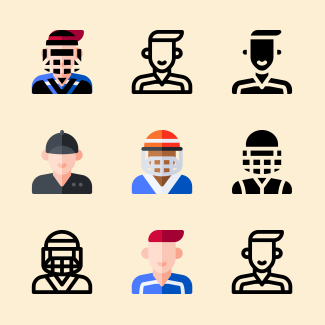 Sport Avatars icons pack