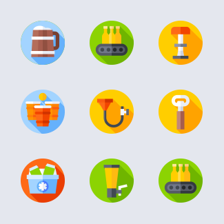 Beer icons pack