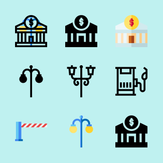 City Elements icons pack