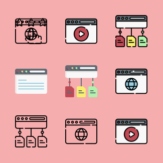 User Experience icons pack