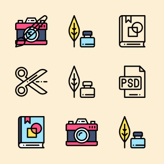 Art & Design icons pack