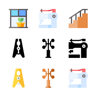 Homeware icons pack