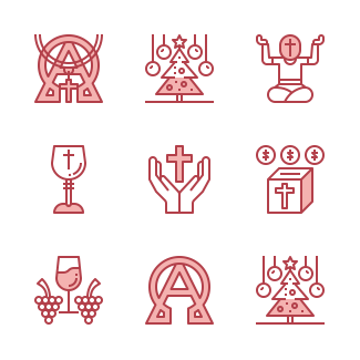 Christian icons pack