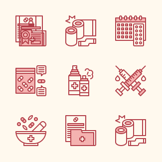 Drugstore icons pack