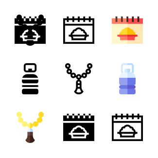 Eid al Adha icons pack