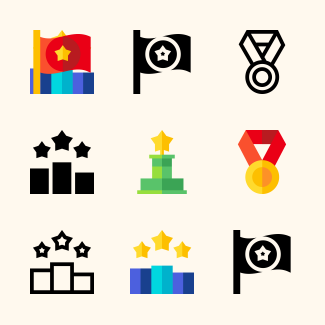 Rewards icons pack