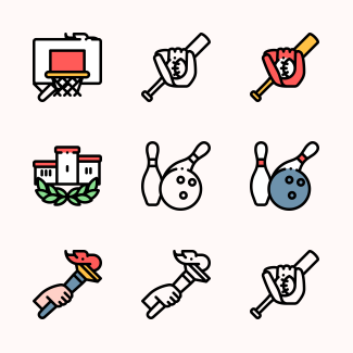 Sports icons pack