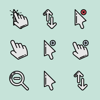 Cursor icons pack