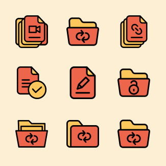 Files and Folders icons pack