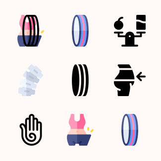 Pilates icons pack