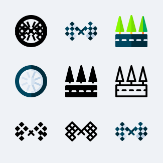 Bicycle Racing icons pack