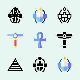 Egypt icons pack