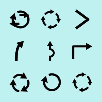 Arrows 2 icons pack