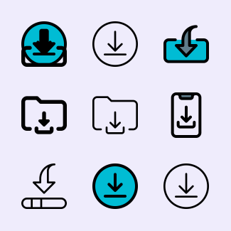 Cloud Networking icons pack