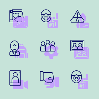 Friend icons pack