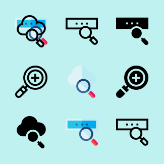 Search icons pack