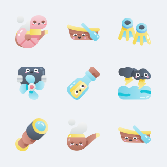 Sailor icons pack