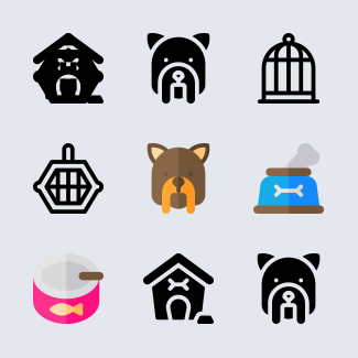 Pet Shop icons pack