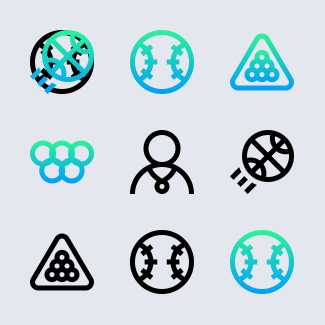 Sports icons pack