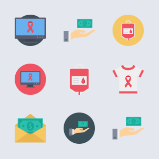 Charity icons pack