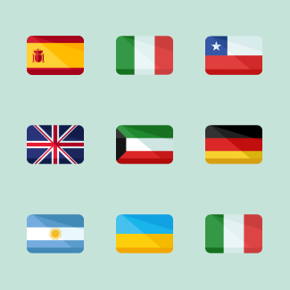 Flags icons pack