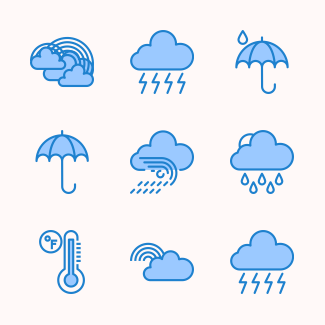 Weather icons pack
