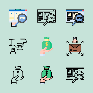 Human Resources icons pack