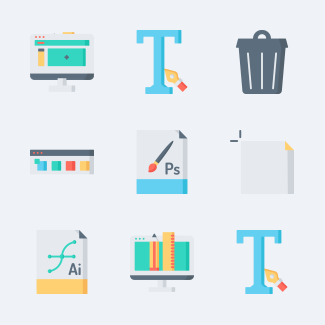 Graphic Design icons pack