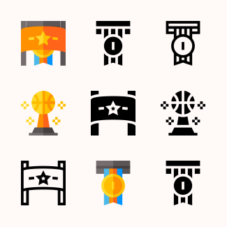 Winning icons pack