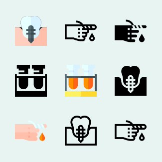 Medicine icons pack