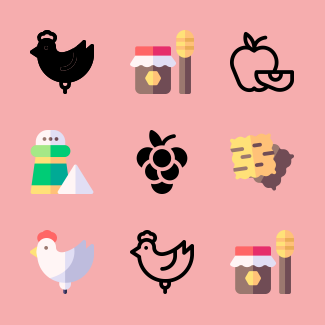 Israel icons pack