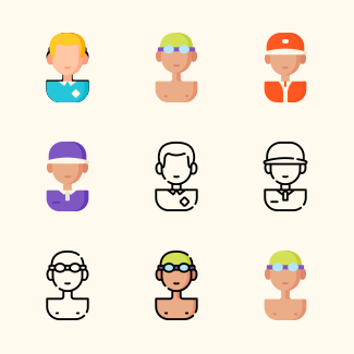 Sports Avatars icons pack