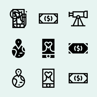 Startups icons pack