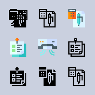 Workplace icons pack