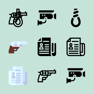 Law and Justice icons pack