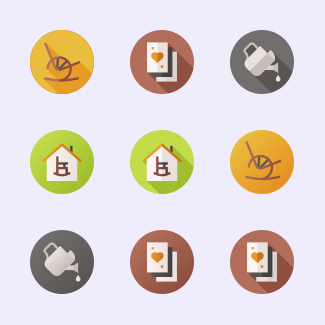 Retirement Home icons pack
