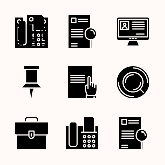 Business and Office icons pack