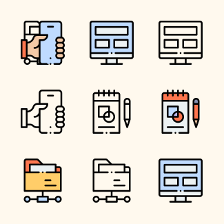 User Experience icons pack