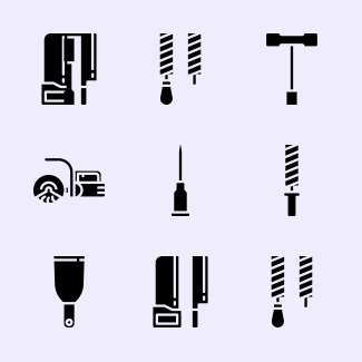 Carpenter icons pack