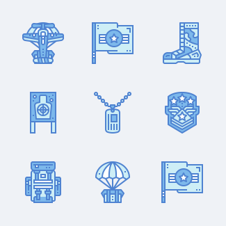 Soldier icons pack