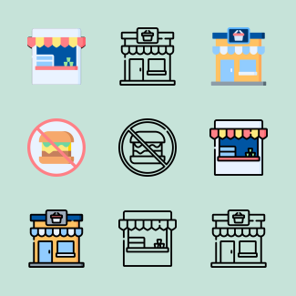 Water Park icons pack