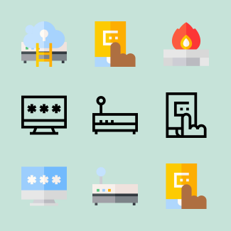 Internet Security icons pack