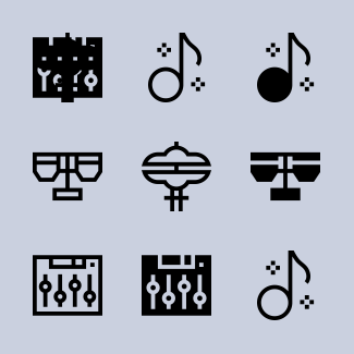 Reggae icons pack